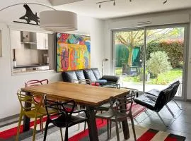 Les Galets - Duplex avec jardin - 2 chambres et bureau