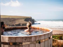 Scarlet Hotel - Adults Only, hotel cerca de Aeropuerto de Newquay Cornwall - NQY, Mawgan Porth