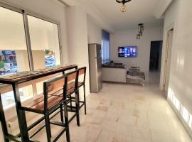 City View, Ennasr Spacious s2 Apartment, hotel di Ariana