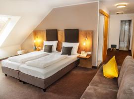 Zemu izmaksu kategorijas viesnīca Hotel am Hachinger Bach by Blattl pilsētā Neibiberga