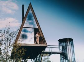 PAN Treetop Cabins, hotel v destinácii Åsnes