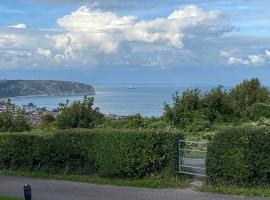 Stunning Caravan on Swanage Bay View Holiday Park, hotel in Swanage