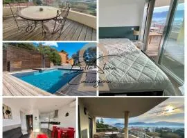 Appartement Sole - vue golfe de Porto Vecchio