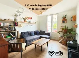 Charmant appartement avec vidéoprojecteur