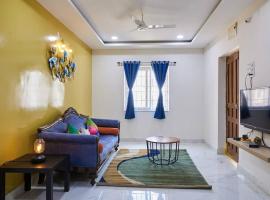 Delightful 3 Bed holiday home with AC Near US Embassy, Gachibowli, apartment in Hyderabad