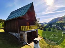 Chata MIMONKA, cabaña o casa de campo en Dedinky