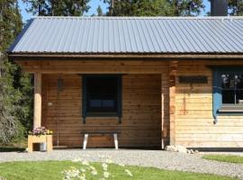 Gemütliches neu erbautes Blockhaus mit Kamin im Oviksfjäll, hotel u gradu 'Galåbodarna'