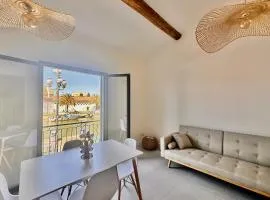 Les Palmiers - Appartement une chambre vue canal