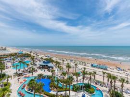 Seventh Floor Serenity, Updated 3BR with OceanFront Private Balcony at The Wyndham Ocean Walk Resort, Hotel in Daytona Beach