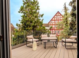 Himmlische Altstadt-Maisonette, departamento en Marburg