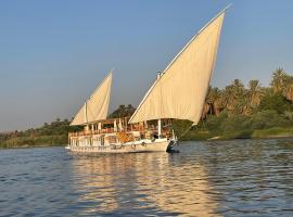 Dahabiya Nile Sailing - Mondays 4 Nights from Luxor - Fridays 3 Nights from Aswan, hotell i Luxor