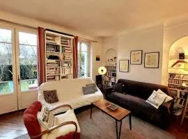 Appartement familial avec jardin à Paris
