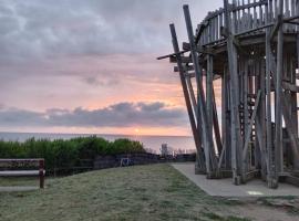 T1 chambre d'amour, hotel di Anglet