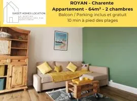 Appartement lumineux proche plage et marché, centre-ville accessible à pied parking gratuit inclus I SWEET HOMES LOCATION