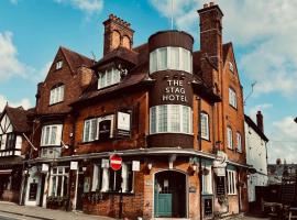 The Stag Hotel, Restaurant and Bar, hotel en Lyndhurst