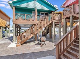 Blue Marlin Cottage (Anchor Courts #3), hotel en Port Aransas