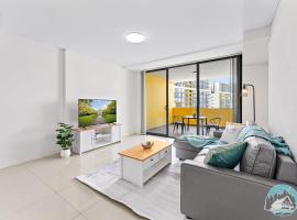 Aircabin - Mascot - Walk to Station - 2 Beds Apt, hotell i Sydney