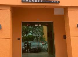 AP Concept Hotel, hotel Sultan Abdul Aziz Shah repülőtér - SZB környékén Petaling Dzsajában