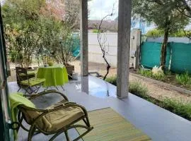 Maison de charme à Vétraz-Monthoux - Terrasse