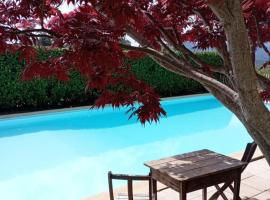 Chambre d'Hôte dans MAS proche Anduze Cévennes avec piscine, hotel v destinaci Mialet