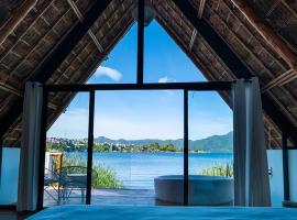 산티아고 아티틀란에 위치한 반려동물 동반 가능 호텔 Hotel Bambu