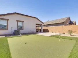 Maricopa Home with Putting Green and Covered Patio!