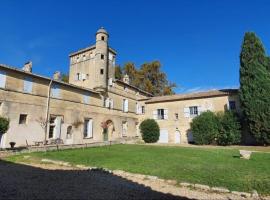 3 appartements pour 15 pers dans un château, hotel i Aimargues