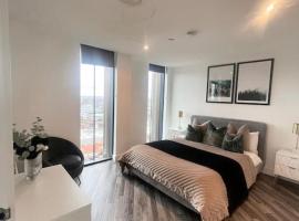 Opulent 3 -Bedroom Penthouse with Stunning Views, hótel í Newcastle upon Tyne