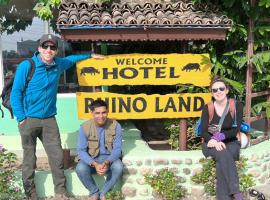 Hotel Rhino Land, Sauraha โรงแรมในโซราฮา