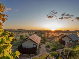 Ohorongo Tented Camp、オウチョのホテル