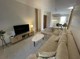 Fterna Family Apartment Perea - 2 Bedrooms, Balcony, Near Beach & Airport