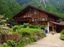 Alpen Apartment - Bergheimat - Unsere kleine Farm ,Ganz einfach -ganz unkompliziert -ganz relaxd, cheap hotel in Linthal