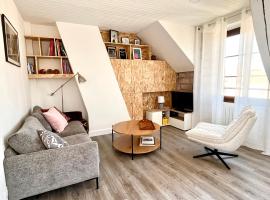 Appartement en plein centre ville, ubytování s možností vlastního stravování v destinaci Milly-la-Forêt