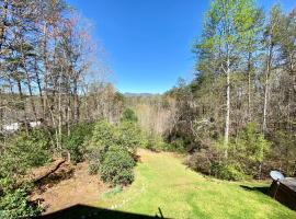 New Listing! Dahlonega Mountain Hideaway - 3 Bed, 2 Bath, hotell i Dahlonega