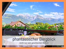 Biohof Burger, 3 sonnige Fewo, alle mit Balkon, Spielzimmer, Grillhütte, 7 km vor Oberstdorf, agroturismo en Bolsterlang
