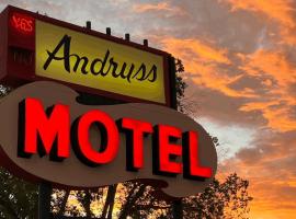 Andruss Motel – hotel przyjazny zwierzętom w mieście Coleville