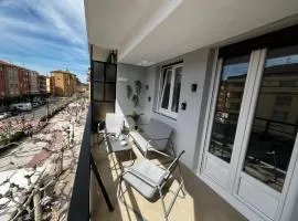 Terraza en el centro del espolón