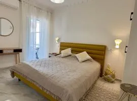 Eleni's Green balcony modern apartment by the Sea