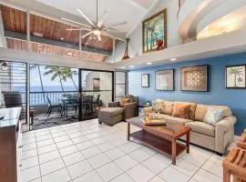 Hale Mahina B402- Updated & spacious top floor beachfront condo