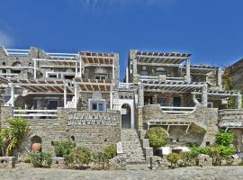 Artemis Apartments, hospedaje de playa en Tinos