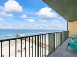 Breathtaking Ocean Views! Sunglow Resort 1002 by Brightwild, rental liburan di Daytona Beach Shores