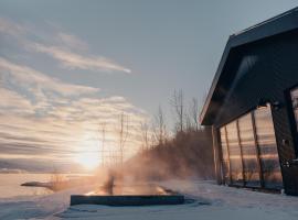 Svart Lodge, fjallaskáli á Akureyri