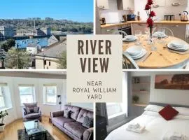 River Views, Free Parking, Near Royal William Yard