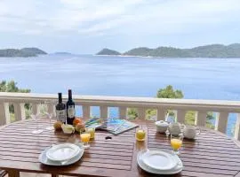 Terrace studios with panoramic seaview