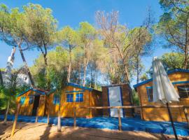 ZALUAY - Habitaciones de madera, kemp v destinaci Isla Cristina