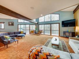 Eclectic Hubertus Home with Game Room and Fire Pit!, hotel v mestu Germantown
