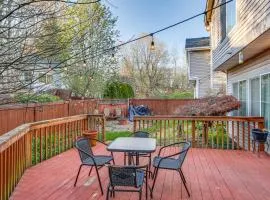 Kent Vacation Rental with Private Yard and Fire Pit!