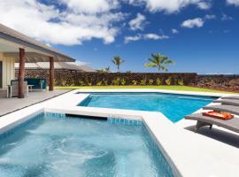 ALOHA SHORES Spacious Ainamalu 4BR Home with Mountain and Ocean View, casa o chalet en Waikoloa