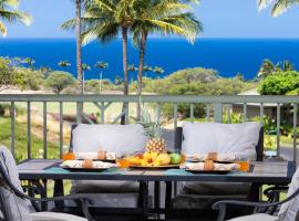 A Sea-nic Escape Scenic 3BR Waiulaula Home with Ocean View, holiday rental in Hapuna Beach