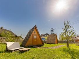 Glamping Mohorjev grunt, hotel que acepta mascotas en Preddvor